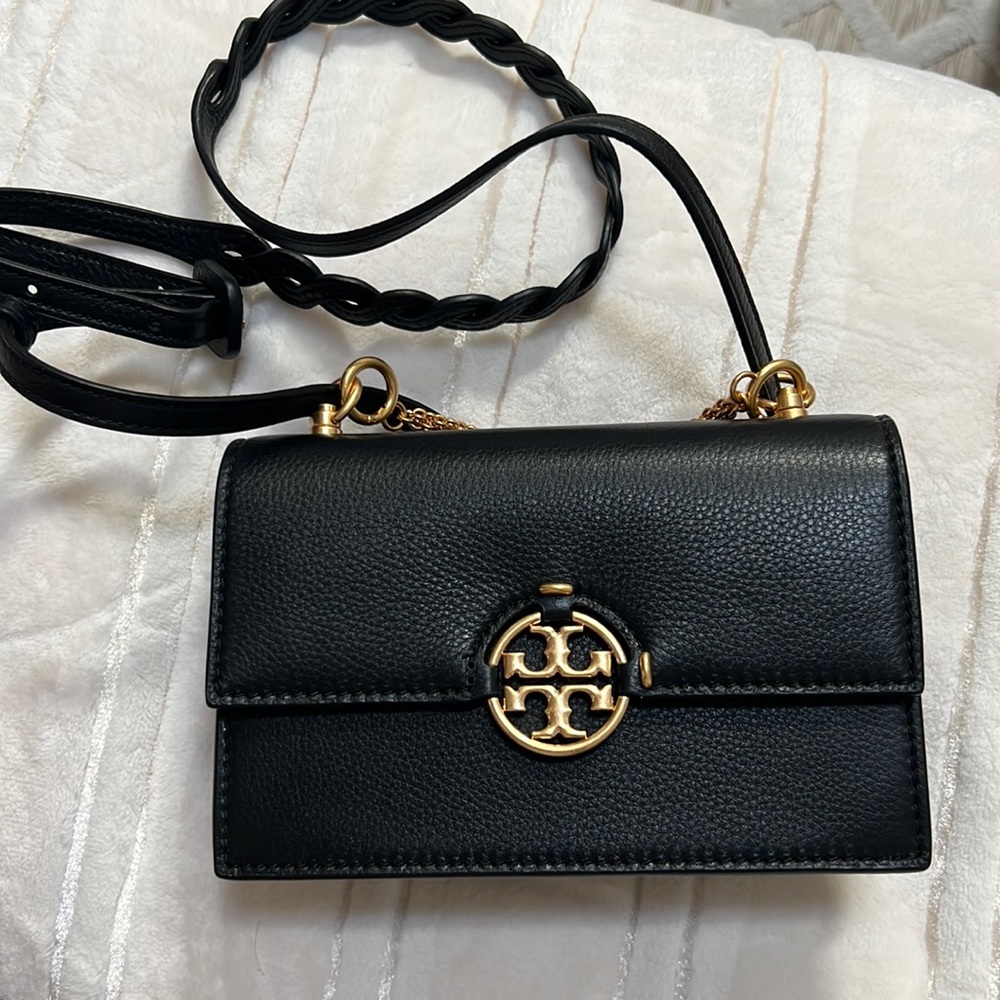 Miller mini leather crossbody bag